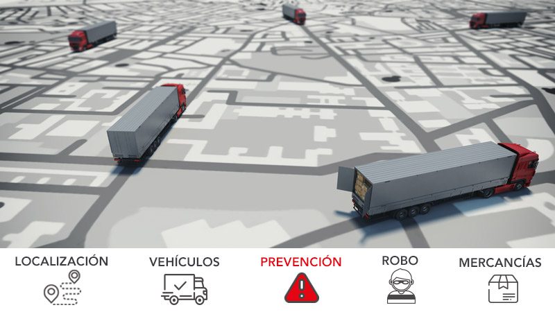 Localización y gestión de vehículos como medida de seguridad para minimizar el riesgo de robo de mercancía